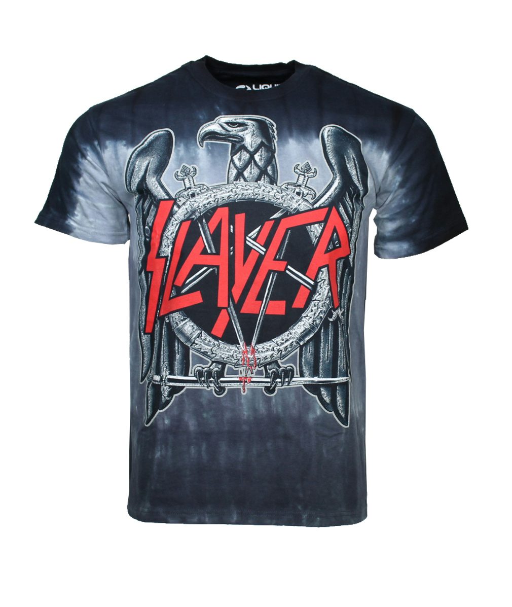 Regular Slayer Eagle Men T-Shirt white-black Regular Slayer Eagle Men T-Shirt white-black